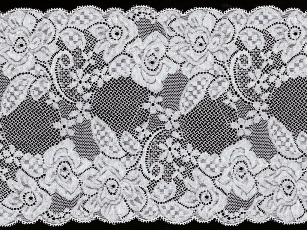 弹力花边 19cm #12