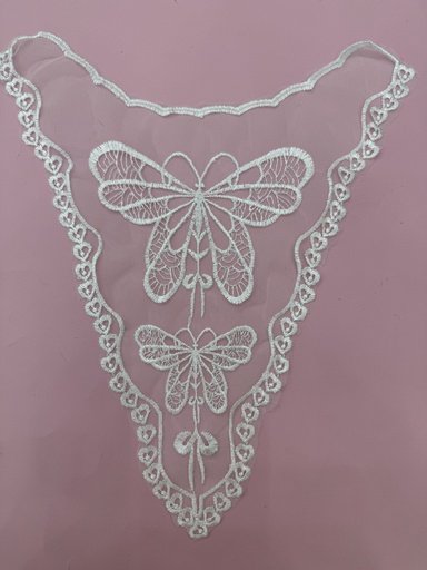 [H07-031-102] 领花（网布+水溶）30cm*34cm 5.4g